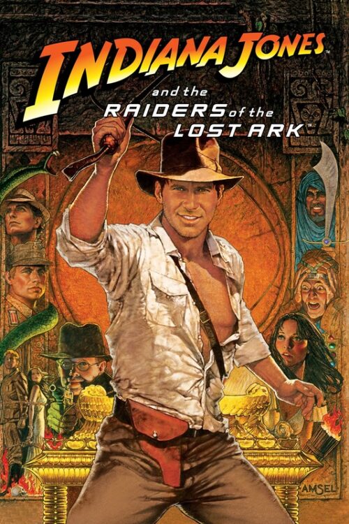 Indiana Jones Raiders Of The Lost Ark 1981 Movie Poster