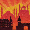 Istanbul Turkey Travel Poster