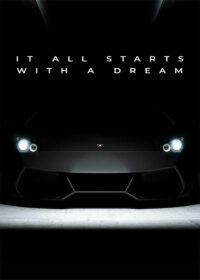 It All Starts With A Dream Motivational Quote Poster