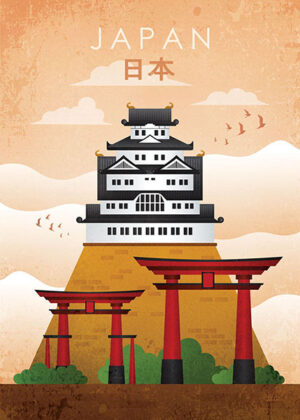 Japan Travel Poster