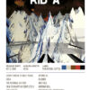 Kid A By Radiohead Album Poster