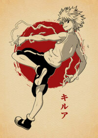 Killua Zoldyck Hunter X Hunter Poster