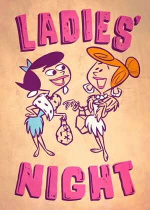 Ladies Night The Flintstones Poster