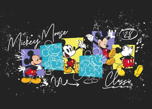 Mickey Classic Eras Poster