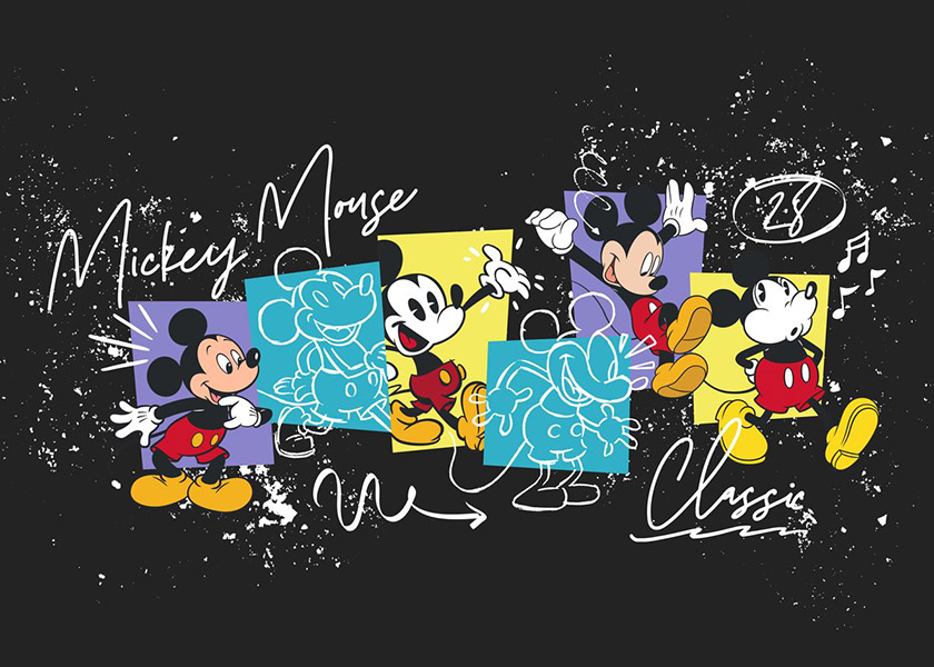 Mickey Classic Eras Poster