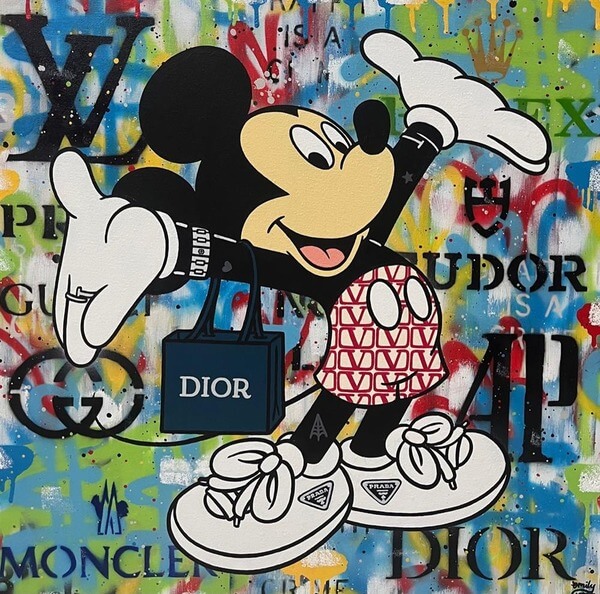 Mickey Delights Poster