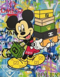 Mickeys Shoe Collection Poster