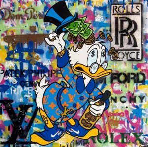 Monopoly Rich Scrooge Mcduck Poster