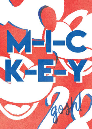 Multi Mickey Gosh Poster