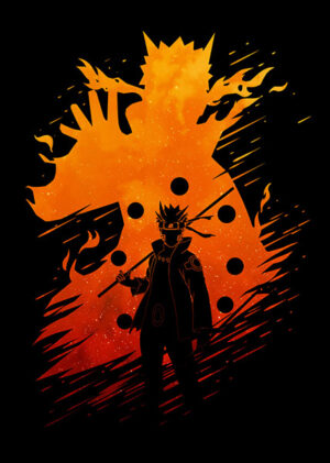 Naruto Shippuden Minimal Poster