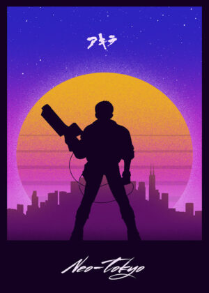 Neo Tokyo Retro Poster