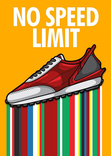 Nike Daybreak Undercover Sneaker Poster