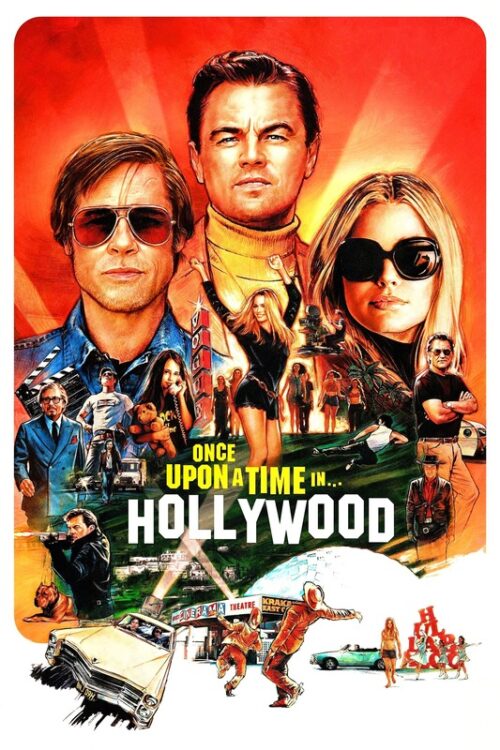 Once Upon A Time In Hollywood 2019 Movie Poster