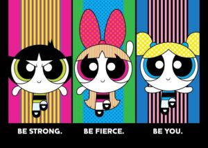 Powerpuff Girls B Fierce Poster