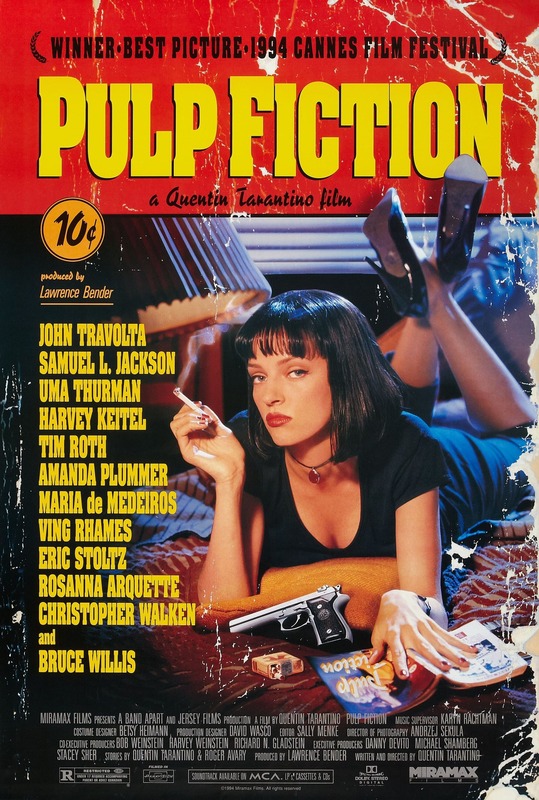 Pulp Fiction 1994 Movie Poster