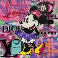 Retro Minnie Poster