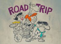 Road Trip The Flintstones Poster