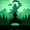 Roronoa Zoro Minimal One Piece Poster