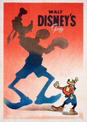 Shadow Boxing Goofy Poster