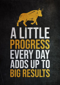 Small Steps To Success Poster