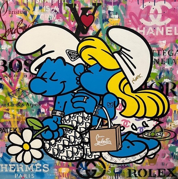 Smurf Love Poster