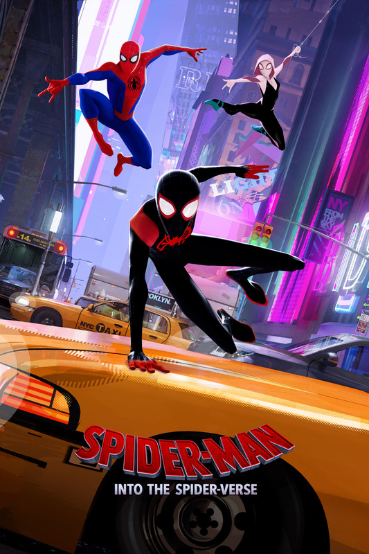 Spider Man Into The Spider Verse 2018 Movie Poster