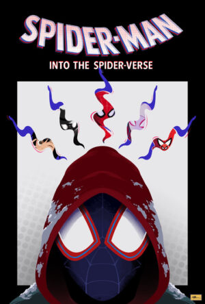 Spider Man Into The Spider Verse 2018 Movie Poster