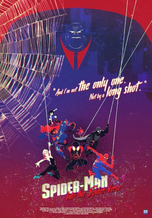 Spider Man Into The Spider Verse 2018 Movie Poster