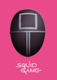 Square Mask Squid Game Poster