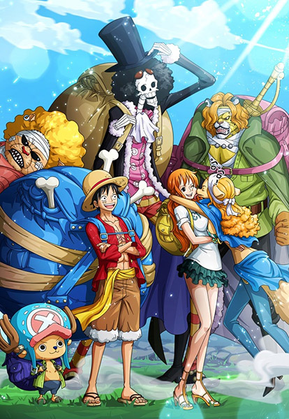 Straw Hats 4 One Piece Poster