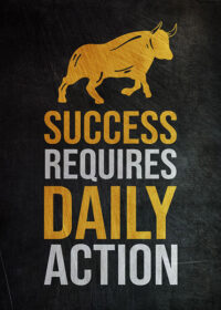 Success Required Daily Action Poster