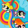 Sugar & Spice Girls Powerpuff Girls Poster