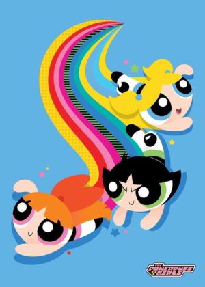 Super Trippy Powerpuff Girls Poster