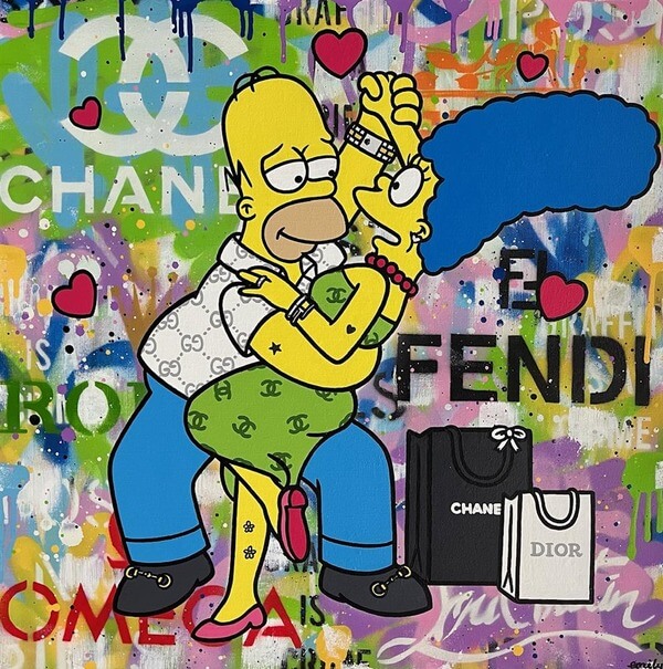 Tango With Homer Poster