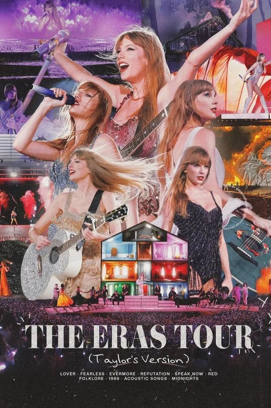 Taylor Swift The Eras Tour 2023 Movie Poster