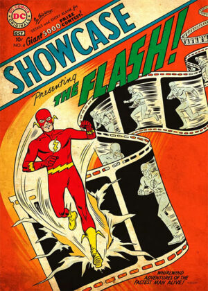 The Flash Comics Poster