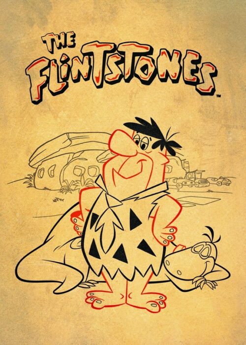 The Flinstones Graphic Poster