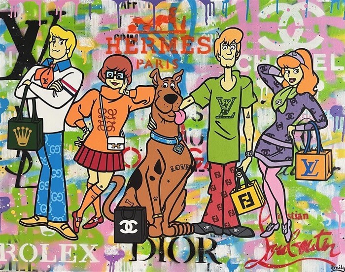 The Mystery Group Scooby Doo Poster