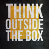 Think Outside The Box Success Poster