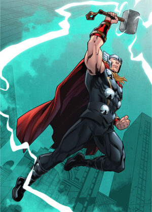 Thor Lightning God Poster