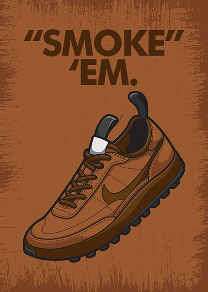 Tom Sachs Nikecraft General Purpose Shoe Poster