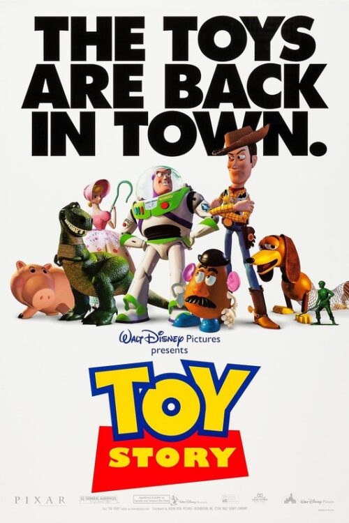 Toy Story 1995 Movie Poster