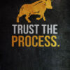 Trust The Process Success Poster