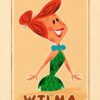 Wilma Flintstone Poster