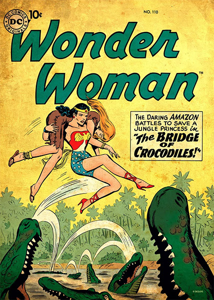 Wonder Woman Comics Poster