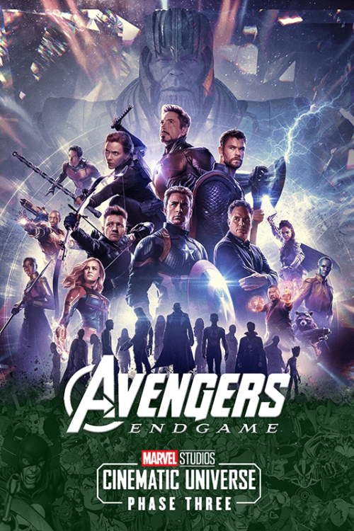 Avengers Endgame 2019 Poster