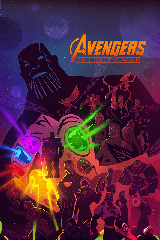 Avengers Infinity War 2018 Poster (copy)