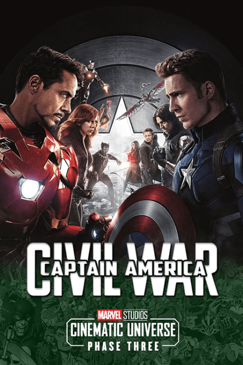 Captain America Civil War 2016 Poster