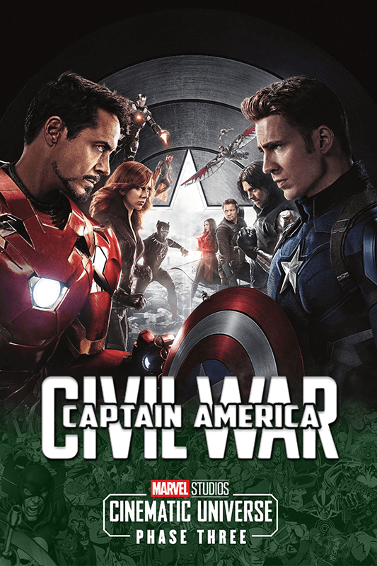 Captain America Civil War 2016 Poster