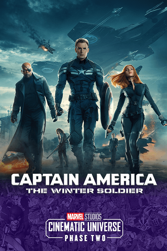 Captain America The Winter Soldier 2014 Poster